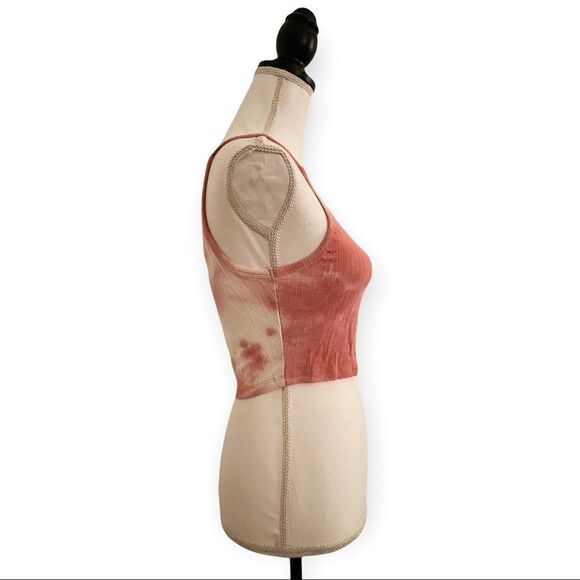 Beach Riot Caylee Cropped Tie Dye Tank Orchid Smoke Women’s US Size Medium - Picture 6 of 8
